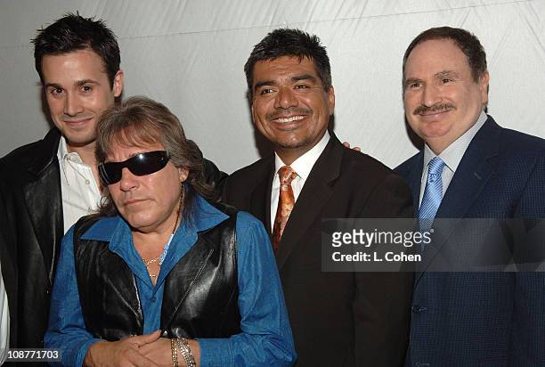 Freddie Prinze Jr., Jose Feliciano, George Lopez and Gabe Kaplan