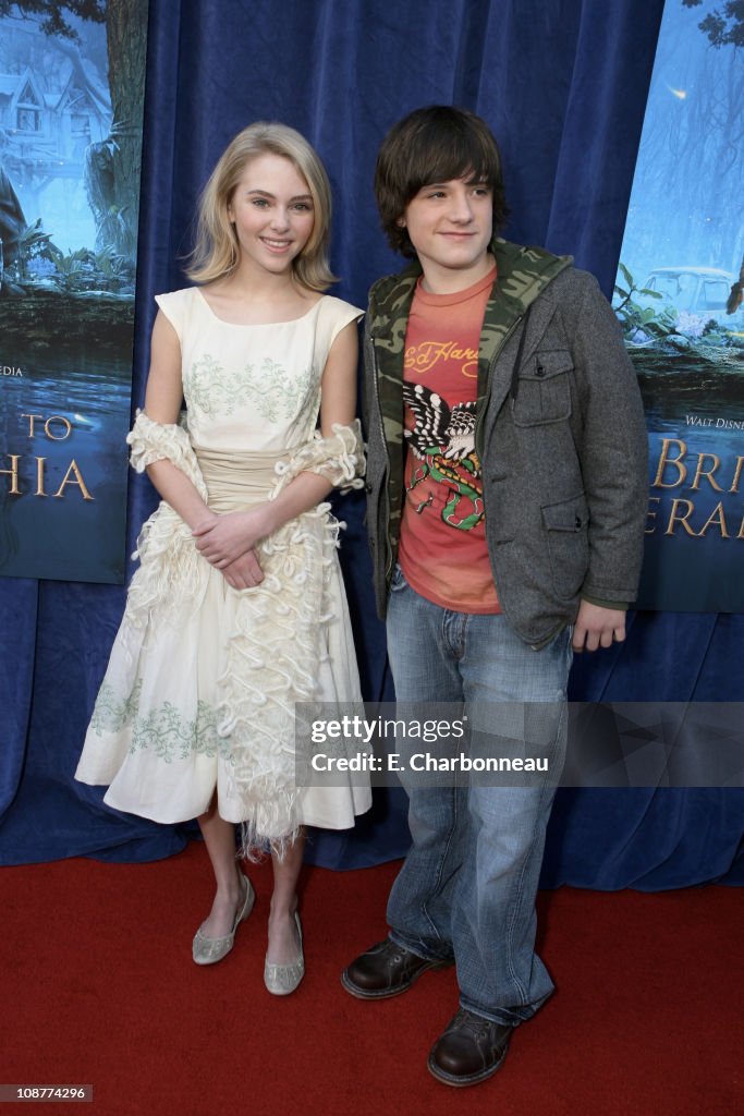 The Los Angeles Premiere of Walt Disney Pictures and Walden Media's "Bridge to Terabithia"