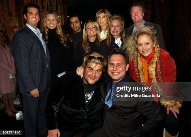 Donald Trump Jr. And wife Vanessa, Kim Richards, Marla Maples, Kathy Hilton, Rick Hilton : Jason Davis and Jason Binn, CEO of Niche Media