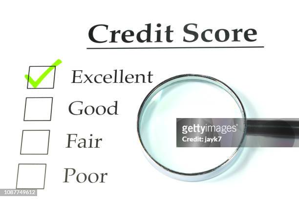 credit score - credit_rating stock pictures, royalty-free photos & images