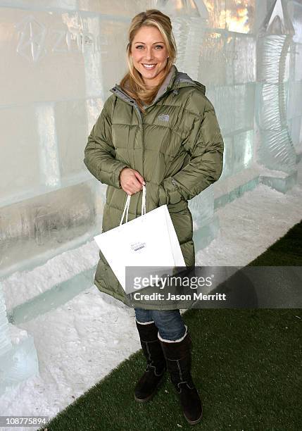 Lisa Pepper at The Ice Lounge presented by The North Face, Lexus, and St. Regis.*Exclusive*