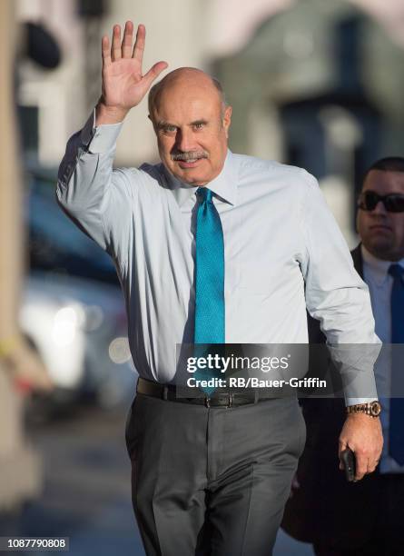 Dr. Phil, is seen on January 23, 2019 in Los Angeles, California.