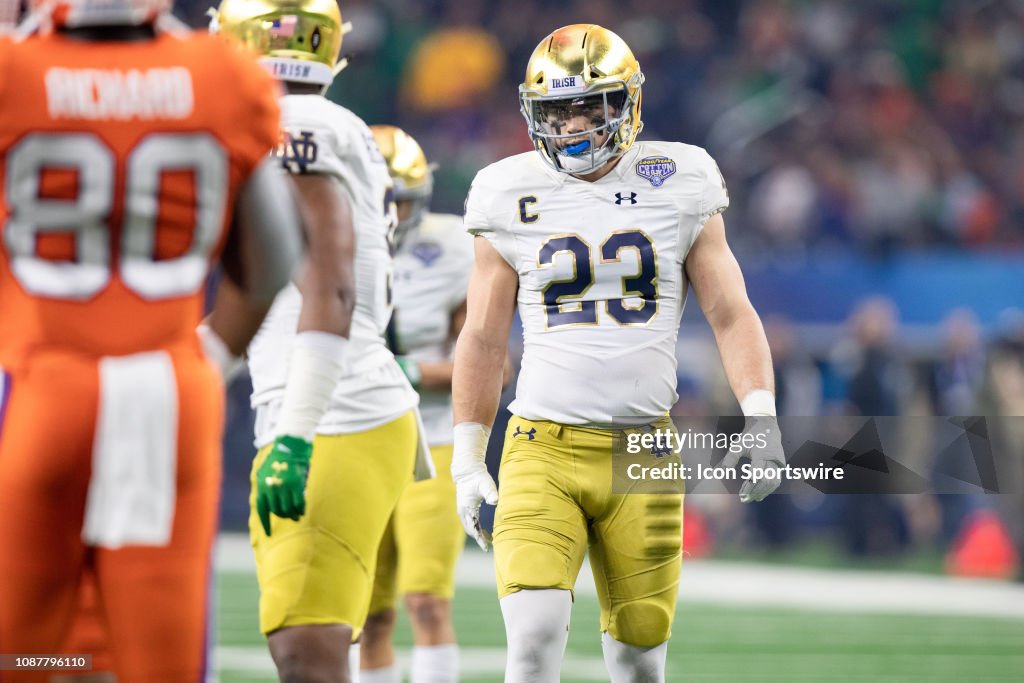 COLLEGE FOOTBALL: DEC 29 CFP Semifinal at the Cotton Bowl Classic - Clemson v Notre Dame