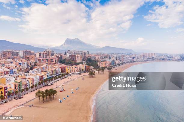 alicante la vila joiosa - alicante fotografías e imágenes de stock