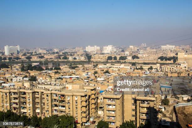 baghdad - baghdad skyline stock pictures, royalty-free photos & images