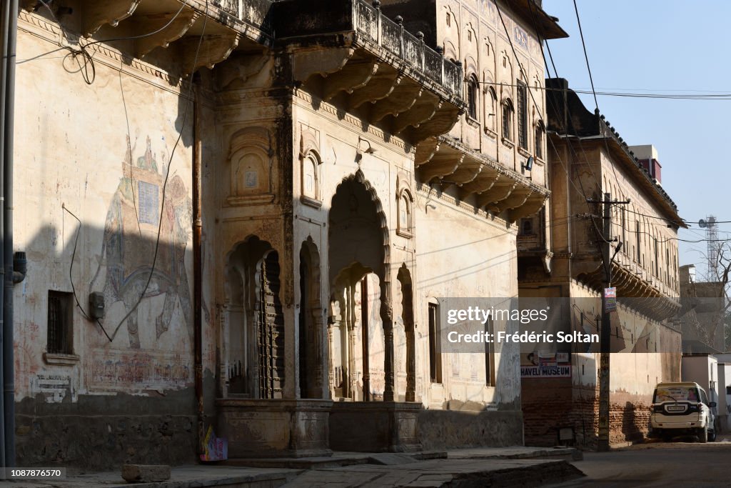 North Rjasthan The city of Nawalgarh in the Shekhawati area in North Rajasthan. In ...