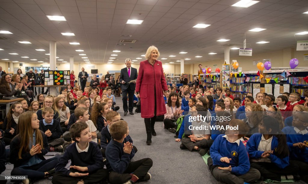 The Duchess Of Cornwall Visits Swindon