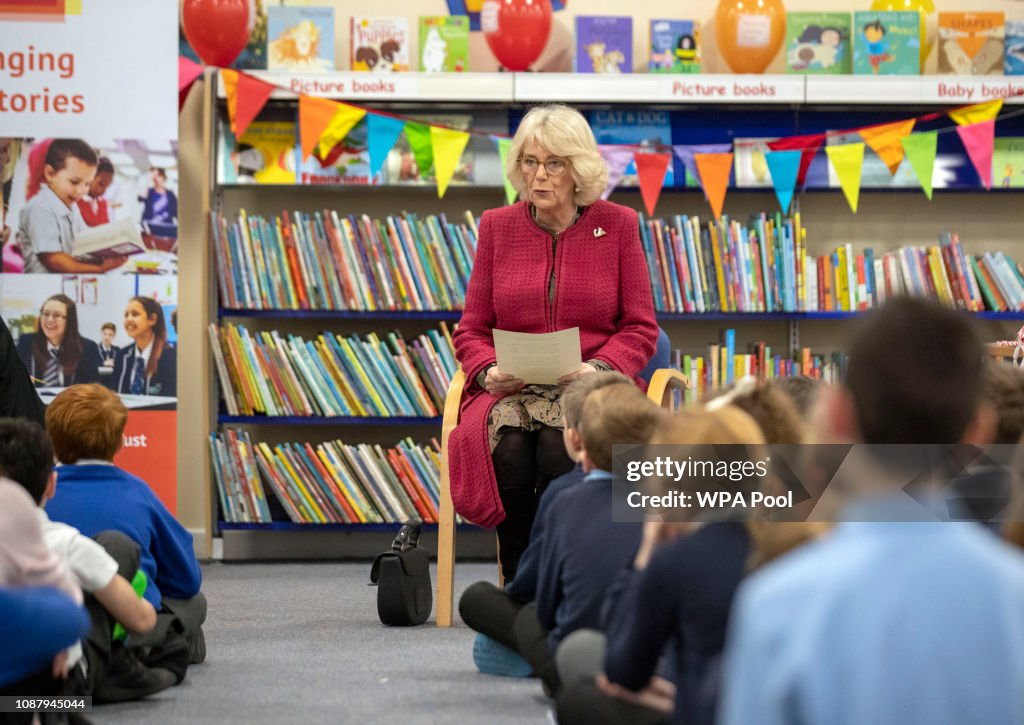 The Duchess Of Cornwall Visits Swindon