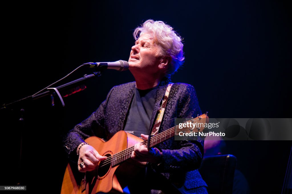 Ron Singer/actor The italian singer-songwriter RON performed at the Teatro Toniolo in ...