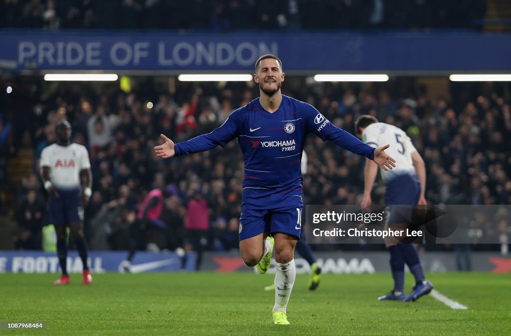 Chelsea v Tottenham Hotspur - Carabao Cup: Semi-Final Second Leg