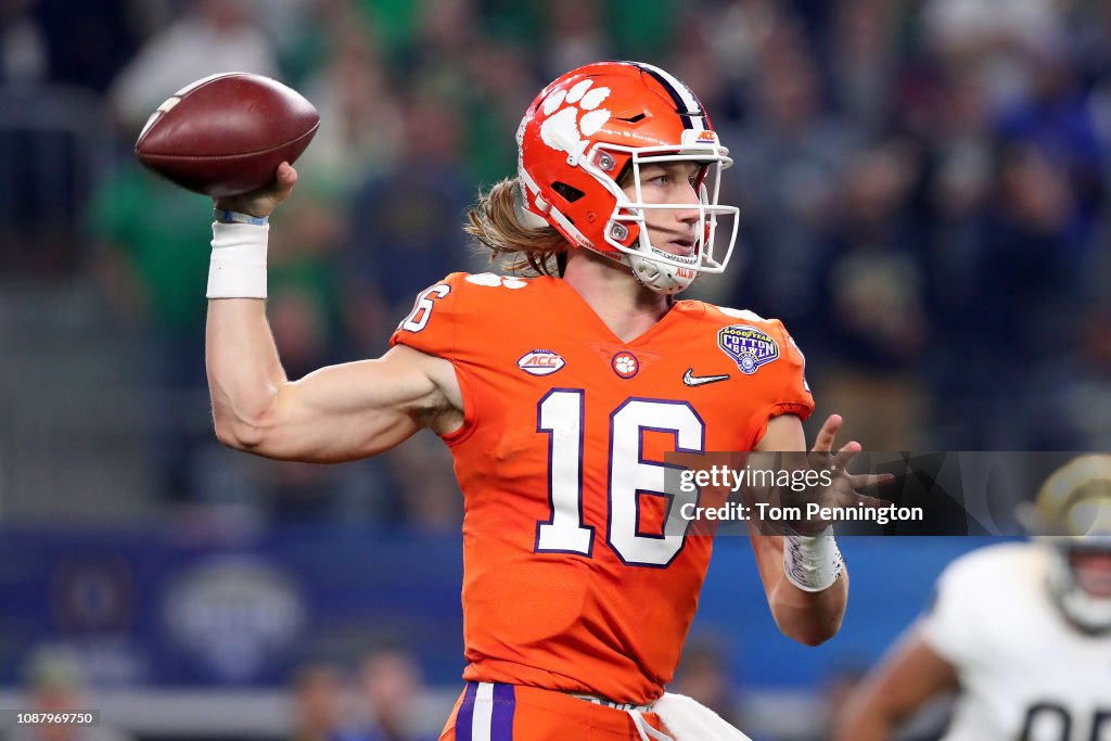College Football Playoff Semifinal at the Goodyear Cotton Bowl Classic - Clemson v Notre Dame