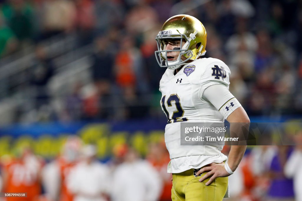 College Football Playoff Semifinal at the Goodyear Cotton Bowl Classic - Clemson v Notre Dame