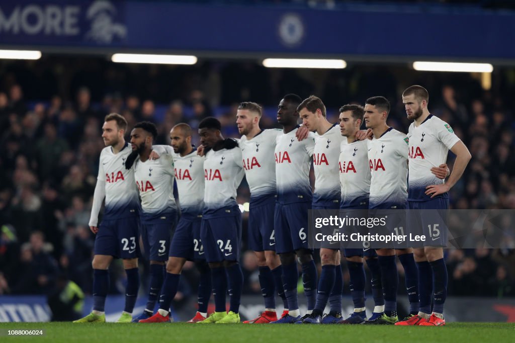 Chelsea v Tottenham Hotspur - Carabao Cup: Semi-Final Second Leg