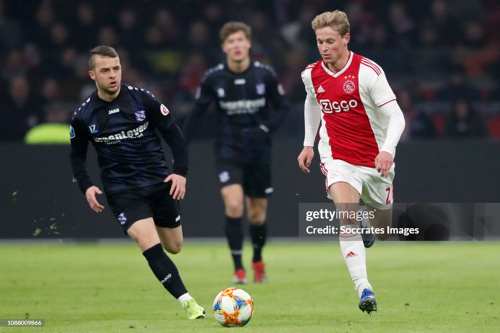 Ajax v SC Heerenveen - Dutch KNVB Beker