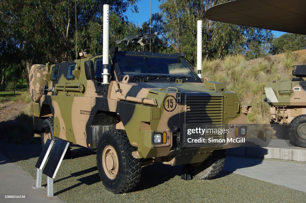Australian Army Protected Mobility Vehicle or “Bushmaster”, Australian War Memorial, Canberra, Australian Capital Territory, Australia
