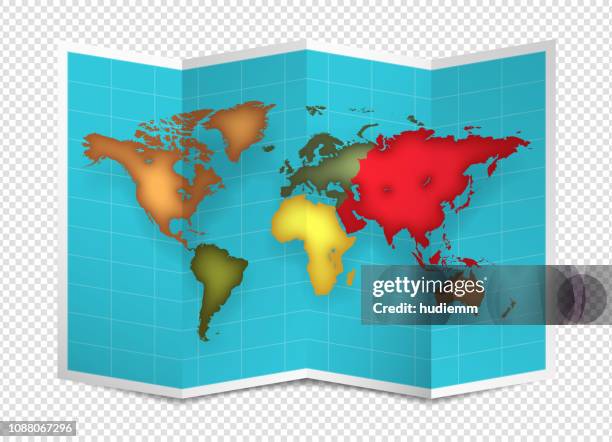 587 World Map Fold Stock Photos, High-Res Pictures, and Images - Getty ...