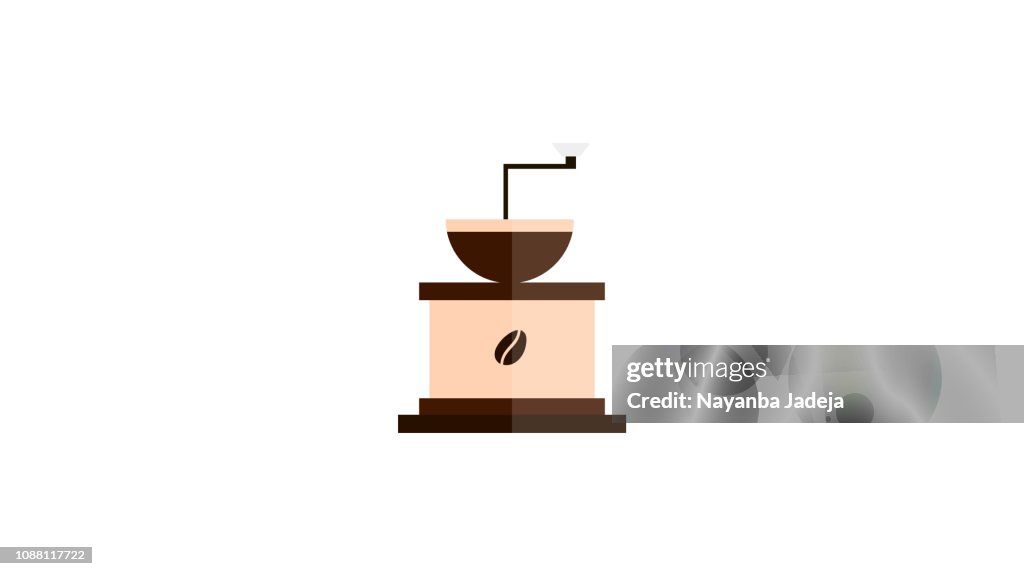 Coffee Machine icon with cup