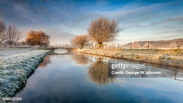 hertford marshes xiv - lea foto e immagini stock