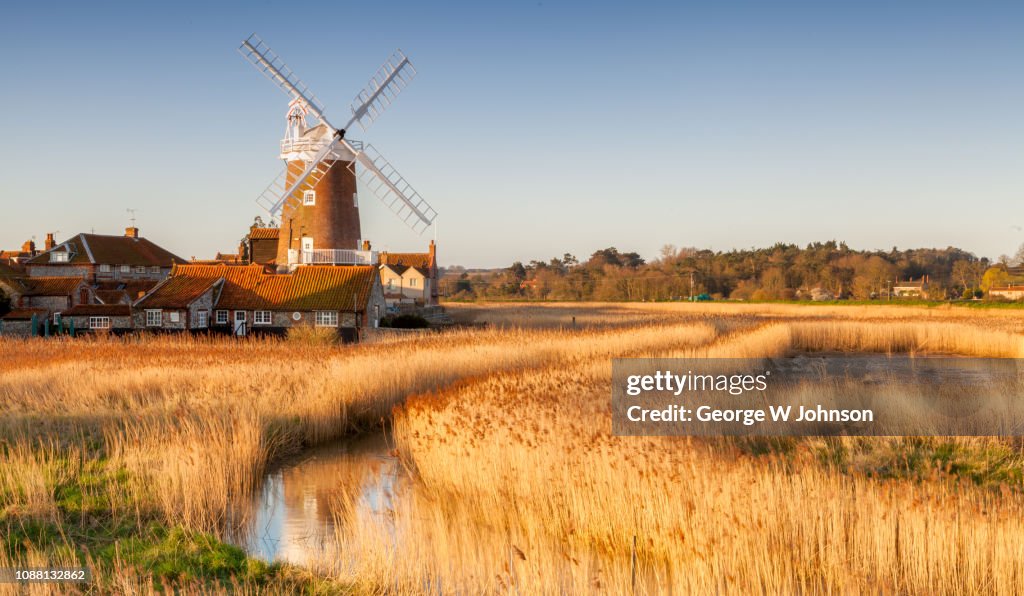 Cley Windmill in the Sun