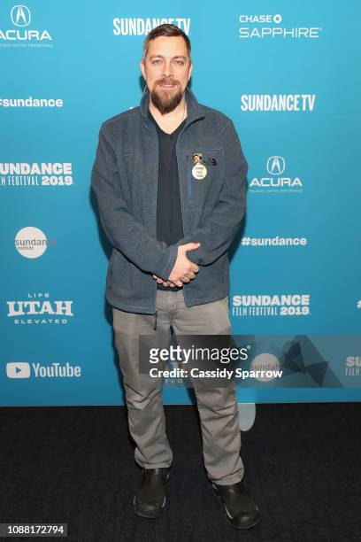 Filmmaker Todd Miller attends the "Apollo 11" Premiere during the 2019 Sundance Film Festival at The Ray on January 25, 2019 in Park City, Utah.