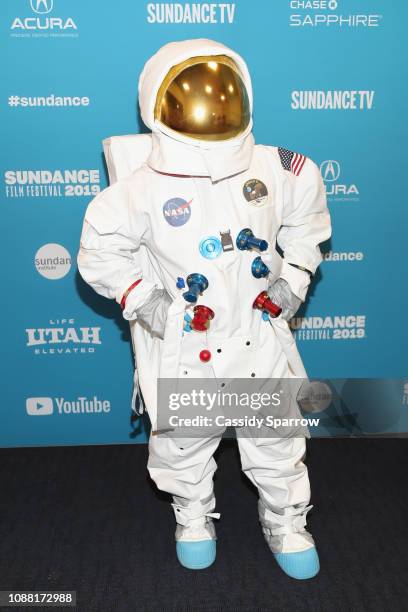 An Astronaut attends the "Apollo 11" Premiere during the 2019 Sundance Film Festival at The Ray on January 25, 2019 in Park City, Utah.