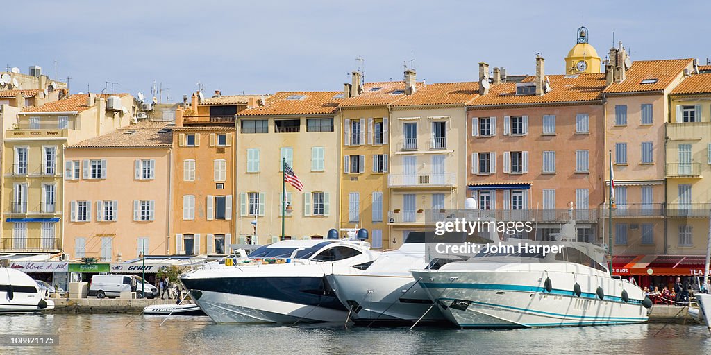 Harbour, St. Tropez, Cote d'Azur, France