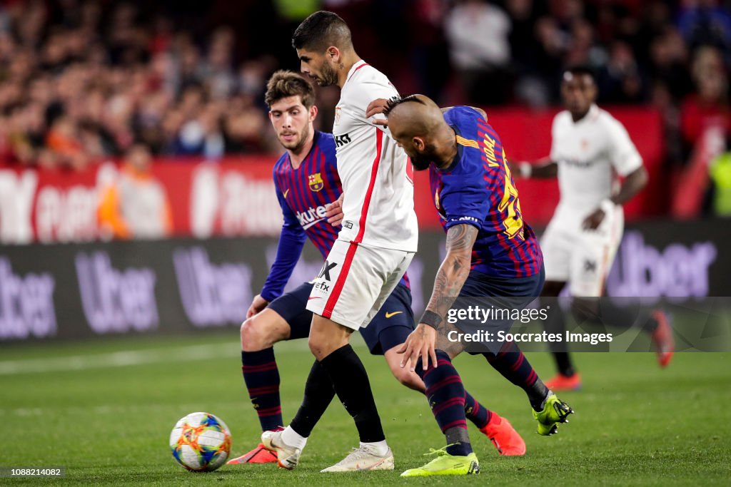 Sevilla v FC Barcelona - Spanish Copa del Rey