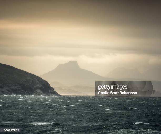 stac pollaidh, assynt, scotland. - stac pollaidh foto e immagini stock