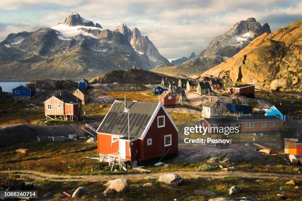 aappilattoq - groenland stockfoto's en -beelden