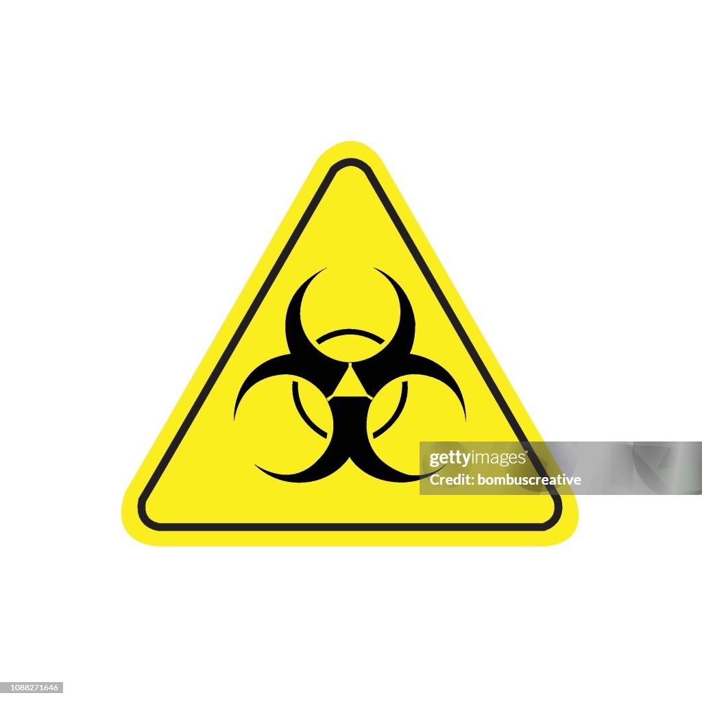 Radioactive Sign Simple Radioactive Sign Vector High-Res Vector Graphic - Getty Images