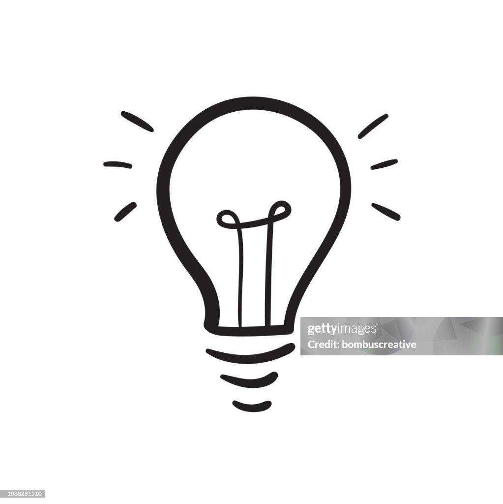 Glödlampa-ikonen