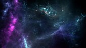 Planets and galaxy, cosmos,  physical cosmology, science fiction wallpaper.