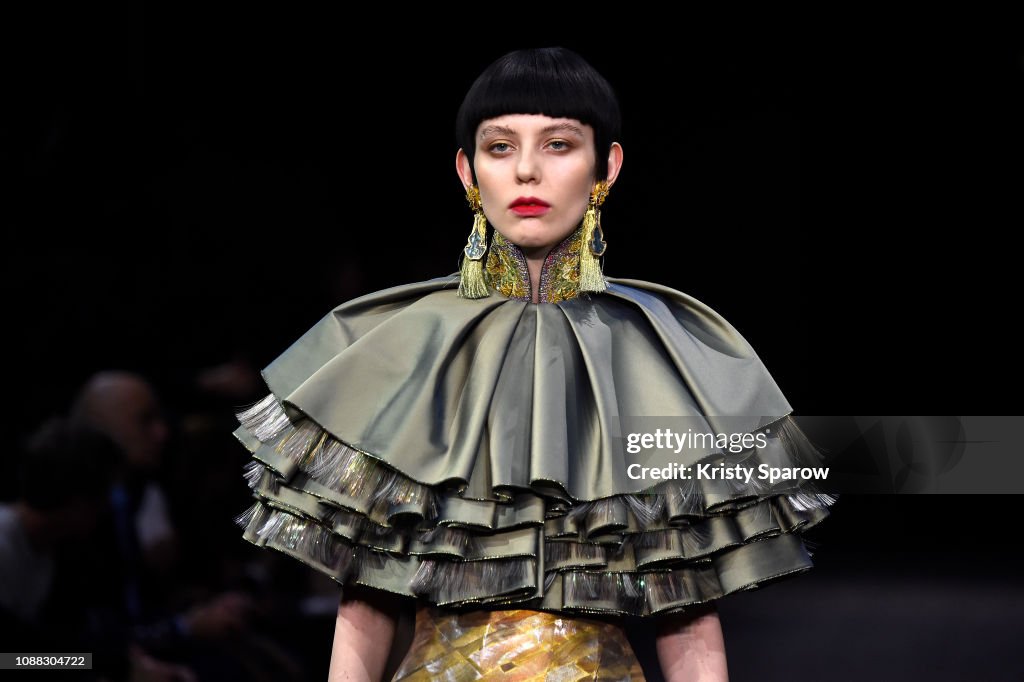 Guo Pei : Runway - Paris Fashion Week - Haute Couture Spring Summer 2019