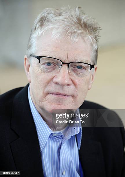 Sir Ken Robinson attends Science & Entertainment Exchange Summit at The Paley Center for Media on February 4, 2011 in Beverly Hills, California.