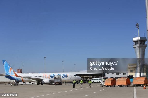 General view of Sulaymaniyah International Airport as flights from Turkey to Sulaymaniyah are to begin soon after the lift of fifteen months flight...