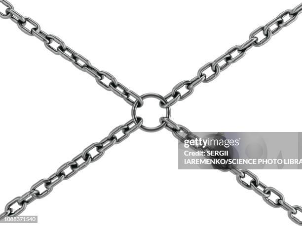 blocked content, conceptual illustration - chain stock-grafiken, -clipart, -cartoons und -symbole