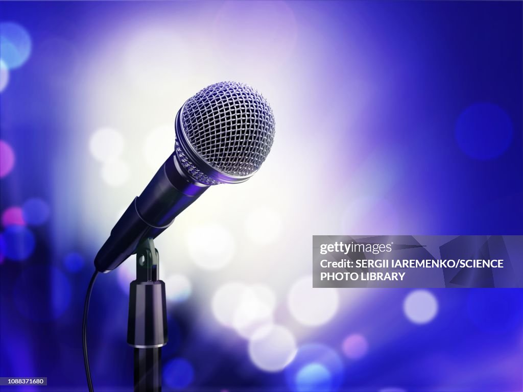 Microphone, illustration