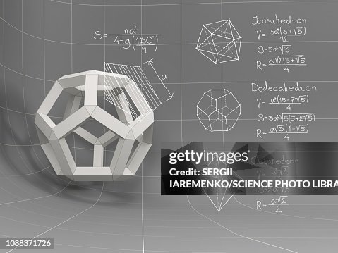 Three-dimensional geometry, illustration Three-dimensional geometry, illustration