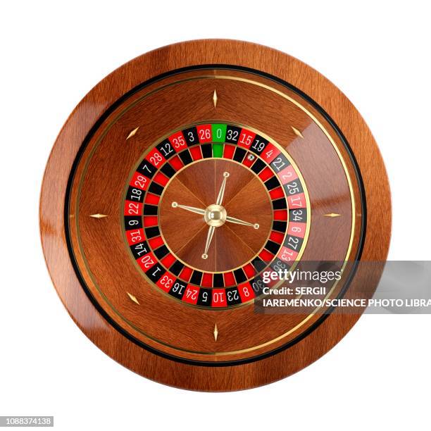 stockillustraties, clipart, cartoons en iconen met roulette wheel, illustration - roulettewiel