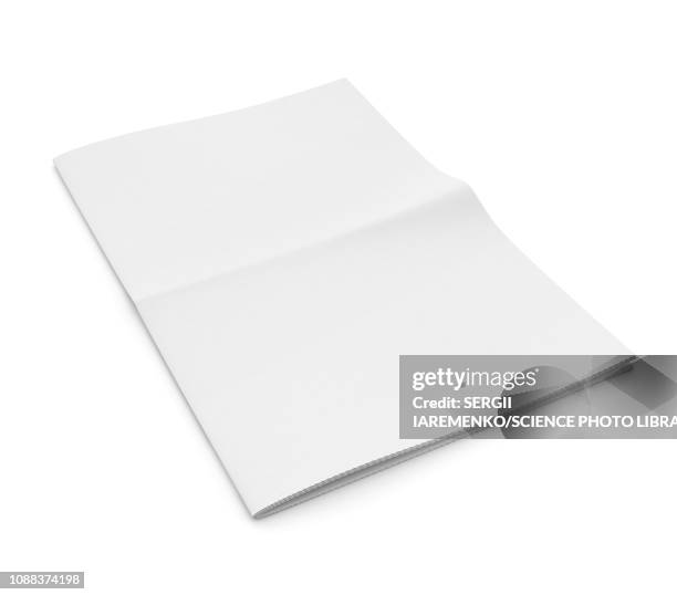 blank newspaper, illustration - blank paper stock illustrations