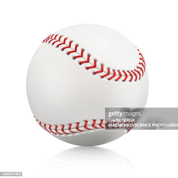 ilustrações de stock, clip art, desenhos animados e ícones de baseball ball, illustration - bola de basebol