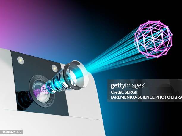 augmented reality, illustration - augmented reality stock illustrations