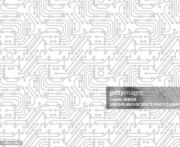 circuit board, illustration - digital pattern stock-grafiken, -clipart, -cartoons und -symbole