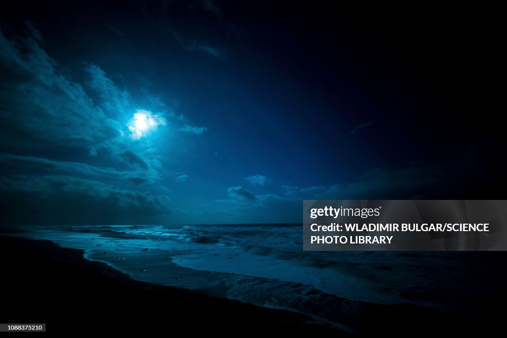 Seascape, long exposure