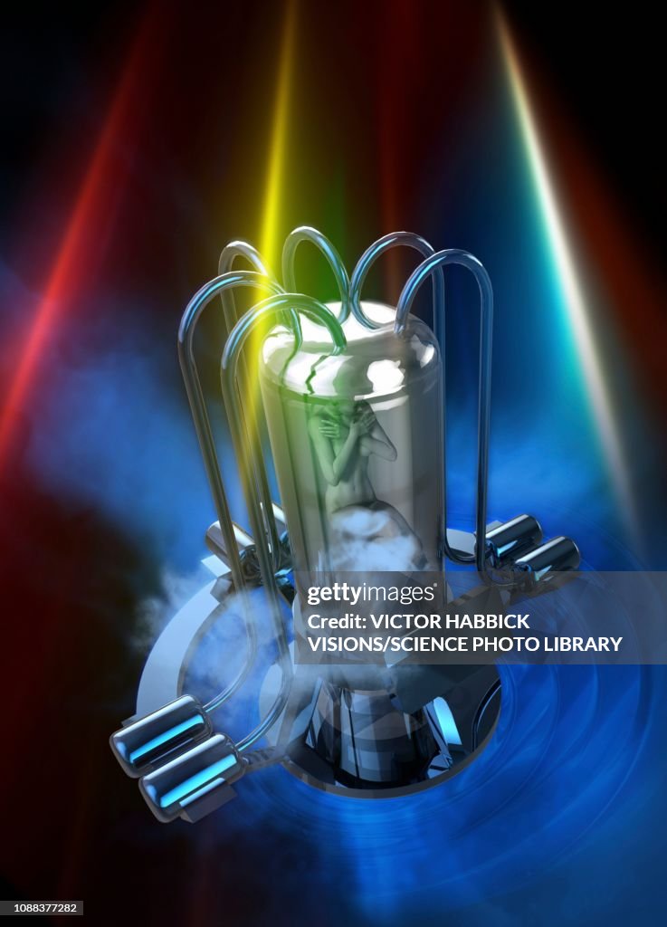 Cryopreservation, illustration