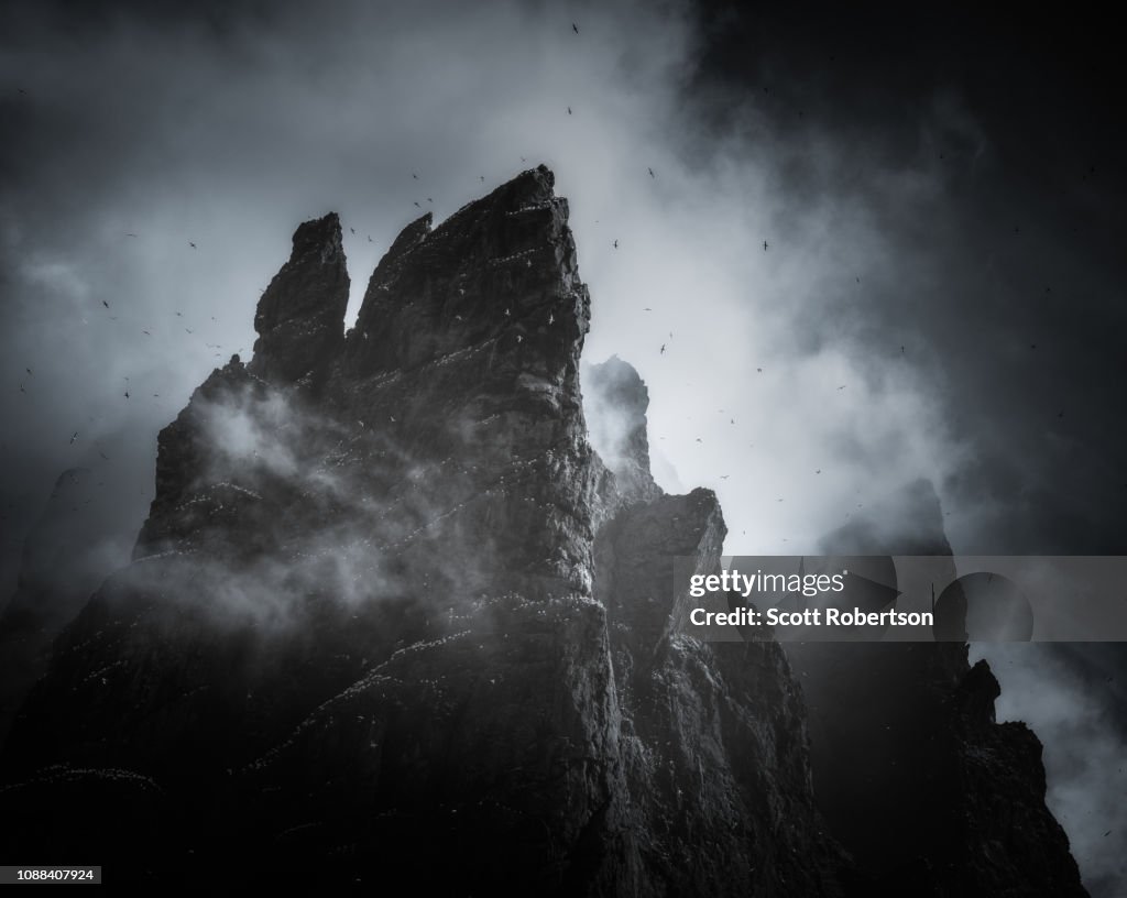 Boreray, St. Kilda, Outer Hebrides.