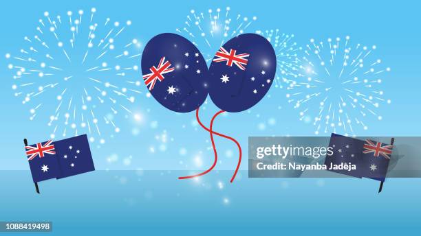 australia day besonderes banner - australia day stock-grafiken, -clipart, -cartoons und -symbole