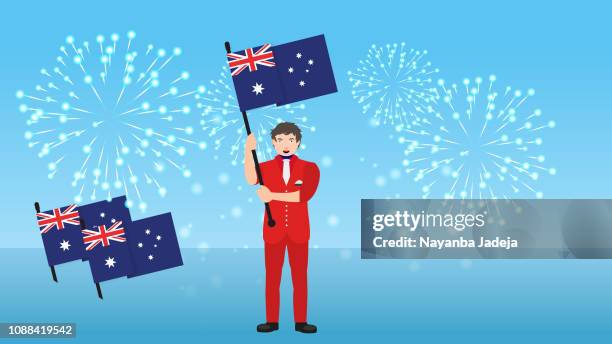 australia day special banner - australia day stock illustrations
