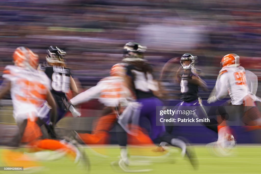 Cleveland Browns v Baltimore Ravens