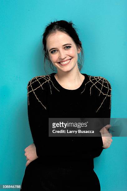 Actress Eva Green poses for a portrait during the 2011 Sundance Film Festival at The Samsung Galaxy Tab Lift on January 24, 2011 in Park City, Utah.